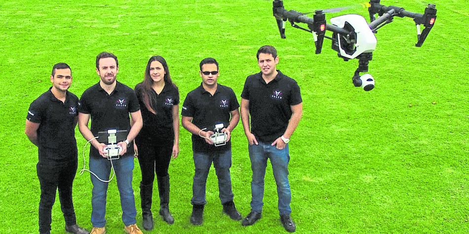 empresarios incursionan en drones